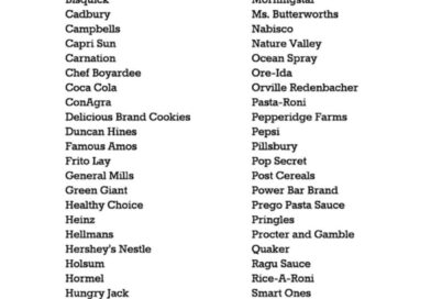 Bayer merged with Monsanto, and removed Monsanto’s name for re-branding purposes…