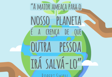 Não podemos ficar esperando os outros começarem a pensar diferente. Precisamos t…