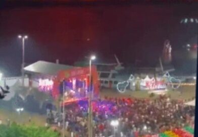 Vejam só que cena dantesca: Enquanto o Pantanal arde em chamas consumindo milhar…