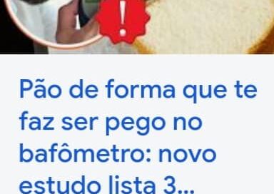 Gente, olha só que coisa maluca: pão de forma tem álccol! E escondem da gente, s…