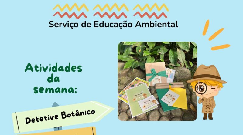 O Serviço de Educação Ambiental do Jardim Botânico do Rio de Janeiro traz uma pr…